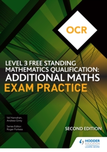 Image for OCR level 3 free standing mathematics qualification: additional maths exam practice