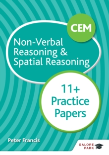 Image for CEM 11+ non-verbal reasoning & spatial reasoning practice papers