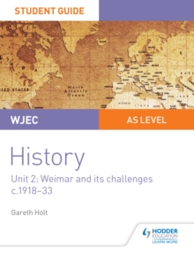Image for WJEC AS-level history.: (Weimar and its challenges c.1918-1933)