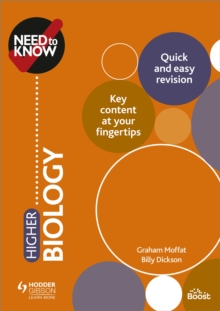Image for Need to Know: Higher Biology