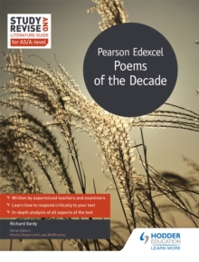 Image for Study and Revise Literature Guide for AS/A-level: Pearson Edexcel Poems of the Decade