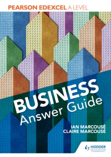 Image for Pearson Edexcel A level business.: (Answer guide)