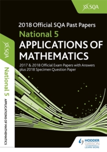 Image for National 5 Applications of Maths 2018-19 SQA Specimen and Past Papers with Answers