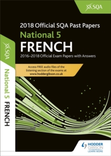 Image for National 5 French  : 2018-19 SQA past papers with answers