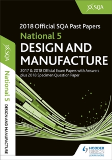 Image for National 5 design & manufacture 2018-19 SQA specimen and past papers with answers