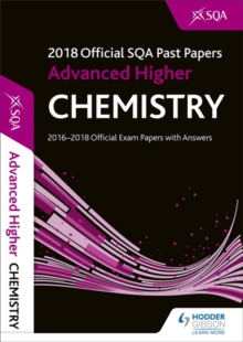 Image for Advanced higher chemistry 2018-19 SQA past papers with answers
