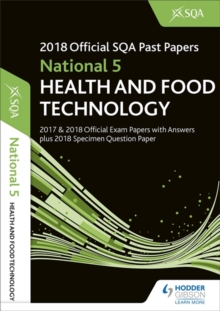 Image for National 5 health & food technology 2018-19 SQA specimen and past papers with answers