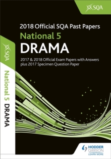 Image for National 5 drama 2018-19 SQA specimen and past papers with answers
