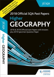 Image for Higher Geography 2018-19 SQA Specimen and Past Papers with Answers