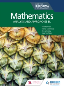 Image for Mathematics for the IB diploma: analysis and approaches SL