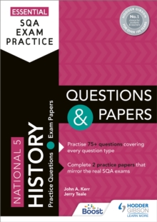 Image for Essential SQA Exam Practice: National 5 History Questions and Papers