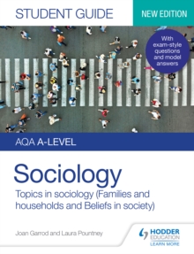 Image for Sociology: topics in sociology (families and households and beliefs in society).