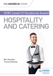 Image for WJEC Vocational award in hospitality and catering.