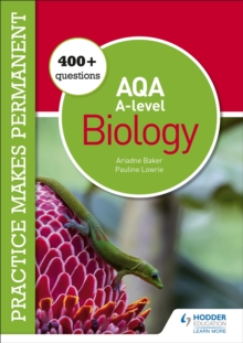 Image for Practice makes permanent: 250+ questions for AQA A-Level Biology