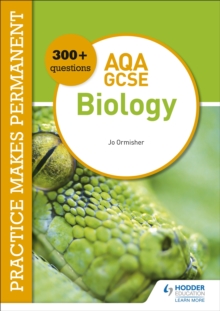Image for Practice makes permanent: 300+ questions for AQA GCSE Biology