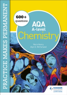 Image for 250+ questions for AQA A-level chemistry