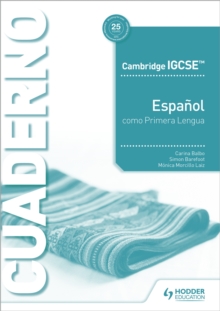 Image for Cambridge IGCSE (TM) Espanol como Primera Lengua Cuaderno de ejercicios