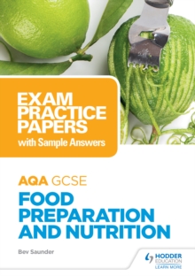 Image for AQA GCSE (9-1) food preparation and nutrition.: (Exam practice papers with sample answers)
