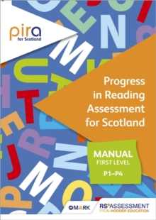 Image for PIRA for Scotland First Level (P1-P4) manual (Progress in Reading Assessment)