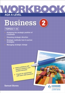 Image for AQA A-Level Business Workbook 2