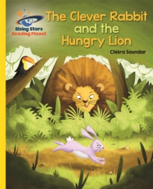 Image for Reading Planet - The Clever Rabbit and the Hungry Lion- Yellow: Galaxy