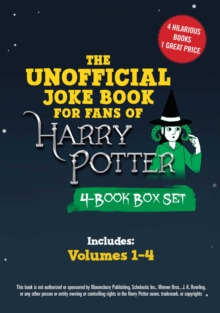 Image for Unofficial Harry Potter Joke Book 4-book Box Set: Includes Great Guffaws for Gryffindor, Stupefying Shenanigans for Slytherin, Howling Hilarity for Hufflepuff, and Raucous Jokes and Riddikulus Riddles for Ravenclaw!