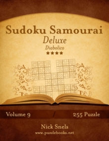 Image for Sudoku Samurai Deluxe - Diabolico - Volume 9 - 255 Puzzle