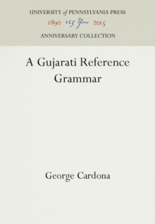 Image for A Gujarati Reference Grammar