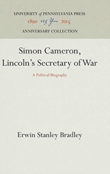 Image for Simon Cameron, Lincoln's Secretary of War