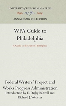 WPA Guide to Philadelphia
