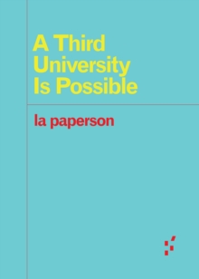 Image for A Third University Is Possible