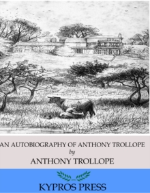 Image for Autobiography of Anthony Trollope
