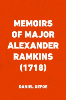 Image for Memoirs of Major Alexander Ramkins (1718)