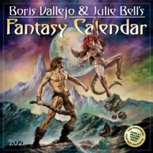 Image for 2021 Boris Vallejo & Julie Bells Fantasy Wall Calendar