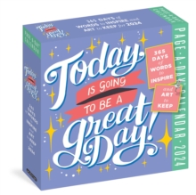 Image for Today Is Going to Be a Great Day! Page-A-Day Calendar 2024