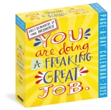 You Are Doing a Freaking Great Job Page-A-Day® Calendar 2025