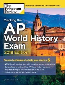 Image for Cracking the AP World History Exam, 2018 Edition