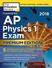 Image for Cracking the AP Physics 1 Exam 2018
