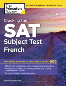 Image for Cracking the Sat French Subject Test