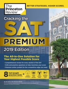 Image for Cracking the SAT Premium Edition with 8 Practice Tests, 2019