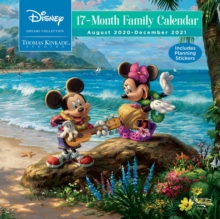Disney Dreams Collection by Thomas Kinkade Studios: 17-Month 2020-2021 Family Wa