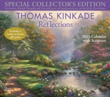 Thomas Kinkade Special Collector's Edition with Scripture 2021 Deluxe Wall Calen