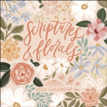 Image for Scriptures and Florals 2024 Wall Calendar