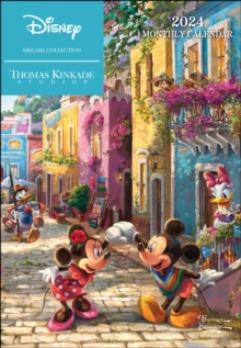 Image for Disney Dreams Collection by Thomas Kinkade Studios: 12-Month 2024 Monthly Pocket Planner Calendar