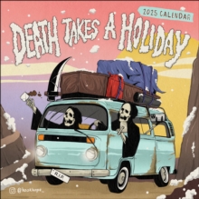 Image for Death Takes a Holiday 2025 Wall Calendar