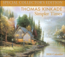 Thomas Kinkade Special Collector's Edition 2026 Deluxe Wall Calendar with Print