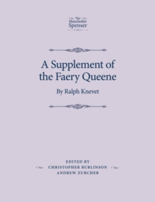 Image for A supplement of the Faery Queene