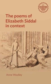 Image for The Poems of Elizabeth Siddal in Context