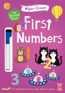 Image for I'm Starting School: First Numbers : Wipe-clean book with pen