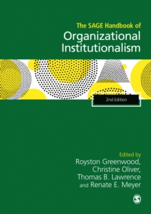 Image for The SAGE handbook of organizational institutionalism.